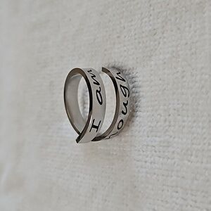 I am Enough Ring